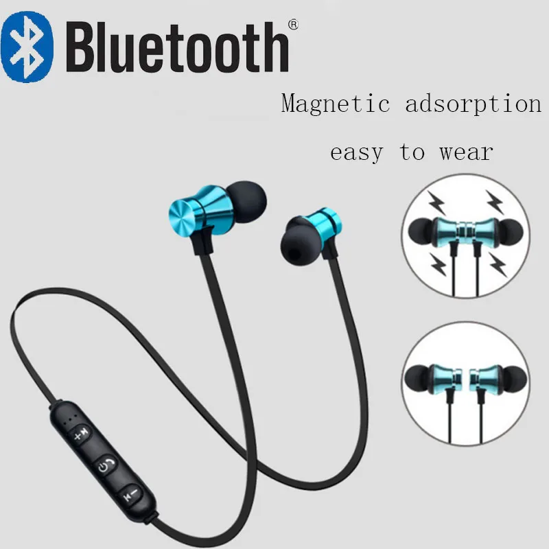 

OWX Magnetic Earphone V4.2 bluetooth Stereo Sports Waterproof Earbuds Wireless in-ear Headset with Mic for headset gamer
