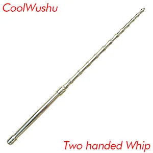 Martial art Two handed whip wushu Self-defense weapon chinese kung fu Portable vehicle Stainless steel Home Defense send bag