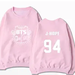 ONGSEONG KPOP толстовки БЦ Цзиминь альбом Толстовка для женщин K-POP одежда пуловер с длинными рукавами и принтом WY122