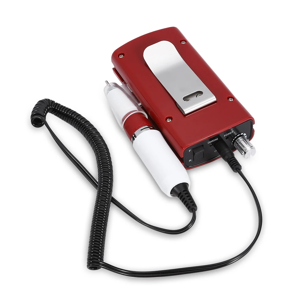 Máquina de Polimento Mini Elétrica Prego Broca Arquivo Manicure Pedicure Profissional Unha Arte Polidor Bits 30000rpm 18w 18 Cheap Equipamento de unhas artísticas