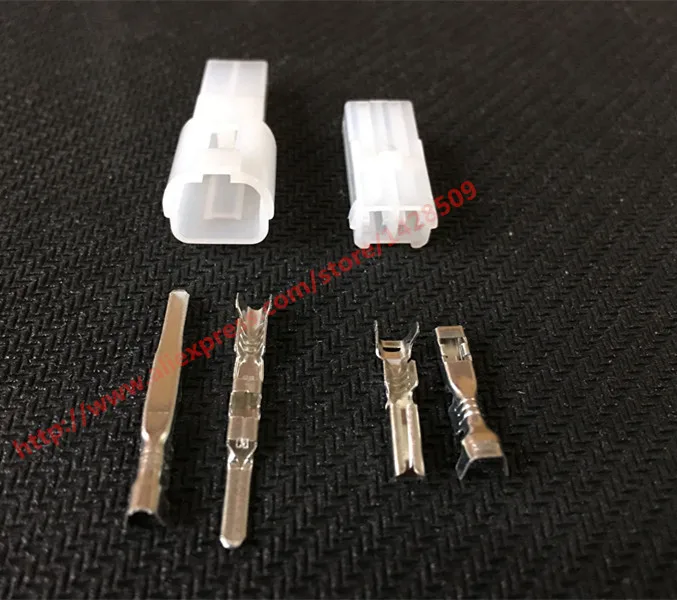 

5 Set Sumitomo 2 Pin Male Female Auto Motorcycle Electronic Wiring Connector For Power Connection 6242-1011
