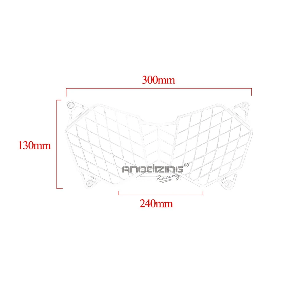 Мотоциклетный головной светильник, решетка, светильник, защитный кожух для Triumph Tiger 800 2010-& Explorer 1200 12-17