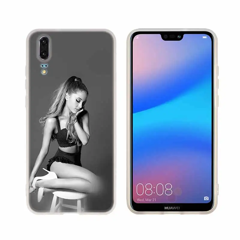 MLLSE ariana grande чехол, силиконовый мягкий ТПУ чехол для huawei P30 P20 Pro P10 P9 P8 Plus Lite чехол s