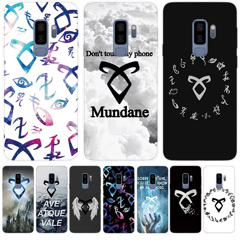 

Fundas Silicone Phone Case For Samsung Galaxy M10 M20 M30 A10 A30 A50 S10 5G S8 S9 Plus S10e Cover Shadowhunters
