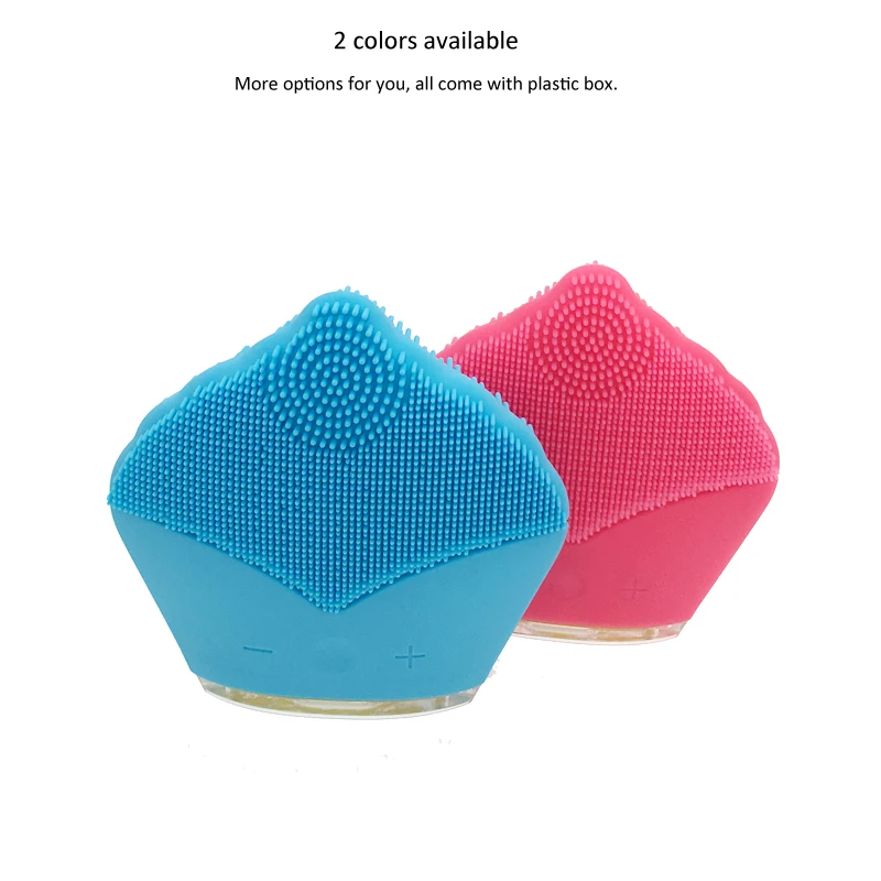 silicone brush blue 7