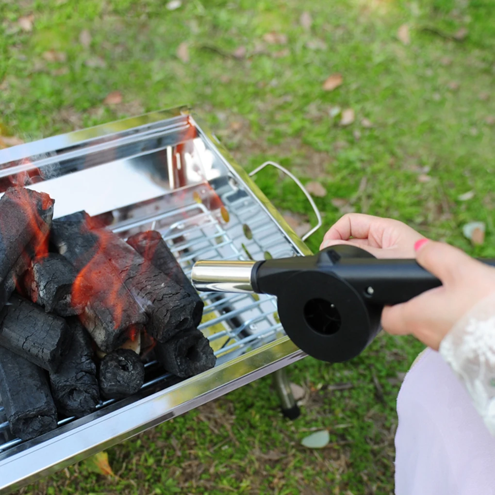 Открытый Ручной коленчатый барбекю Вентилятор для пикника Кемпинг, барбекю инструмент вентилятор/поддувало для барбекю огонь