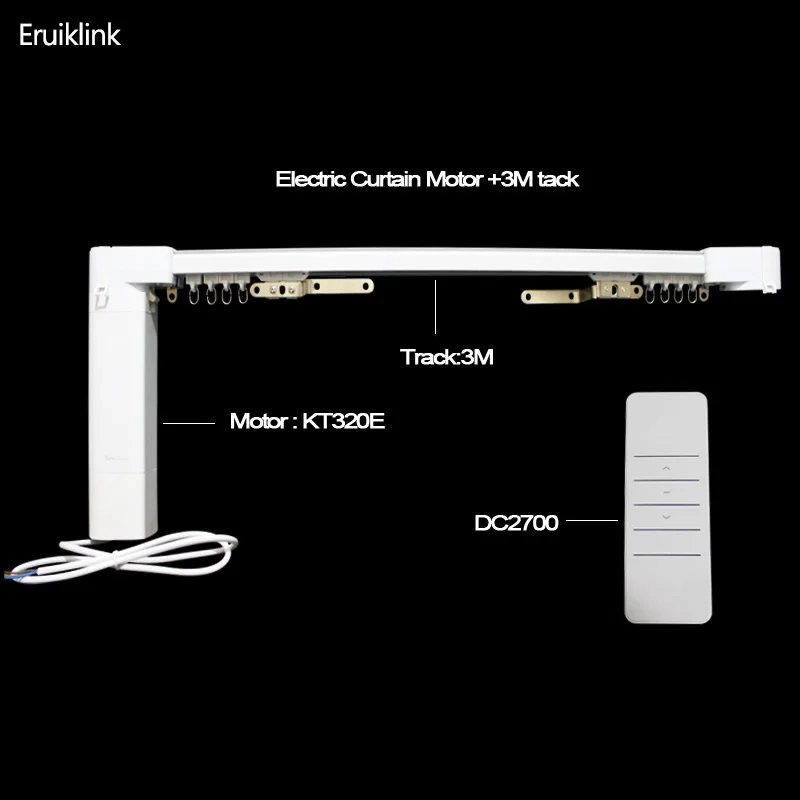 

Dooya sunflower KT320E 45W Electric Curtain Motor Intelligent Home 220V/50Hz with Remote Control