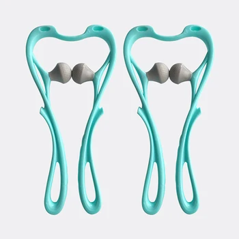 

Neck Shoulder Massager Roller Ball Self-massage Tool Back Pain Relief Relax Plastic Hand-held Dropshipping DFA