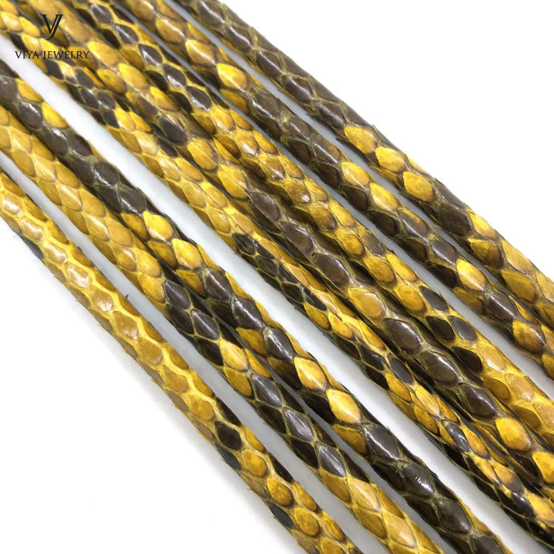 Glossy-yellow-Python-Skin-Leather-Cord-Available-Diameter-4-mm-5-mm-6-mm-(7)