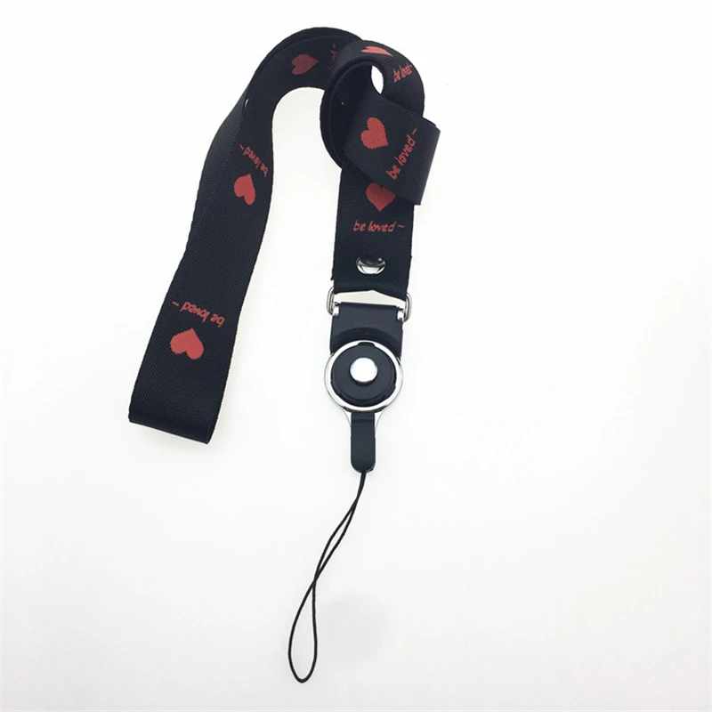 TJHSZKL أنيمي لطيف الكرتون الرقبة حزام الحبل للمفاتيح ID بطاقة رياضة أحزمة هاتف المحمول USB شارة حامل DIY شنق حبل