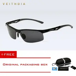 Авиатор Алюминий магния Полуободковые поляризованных солнцезащитных очков Для мужчин вождения солнцезащитные очки аксессуары óculos