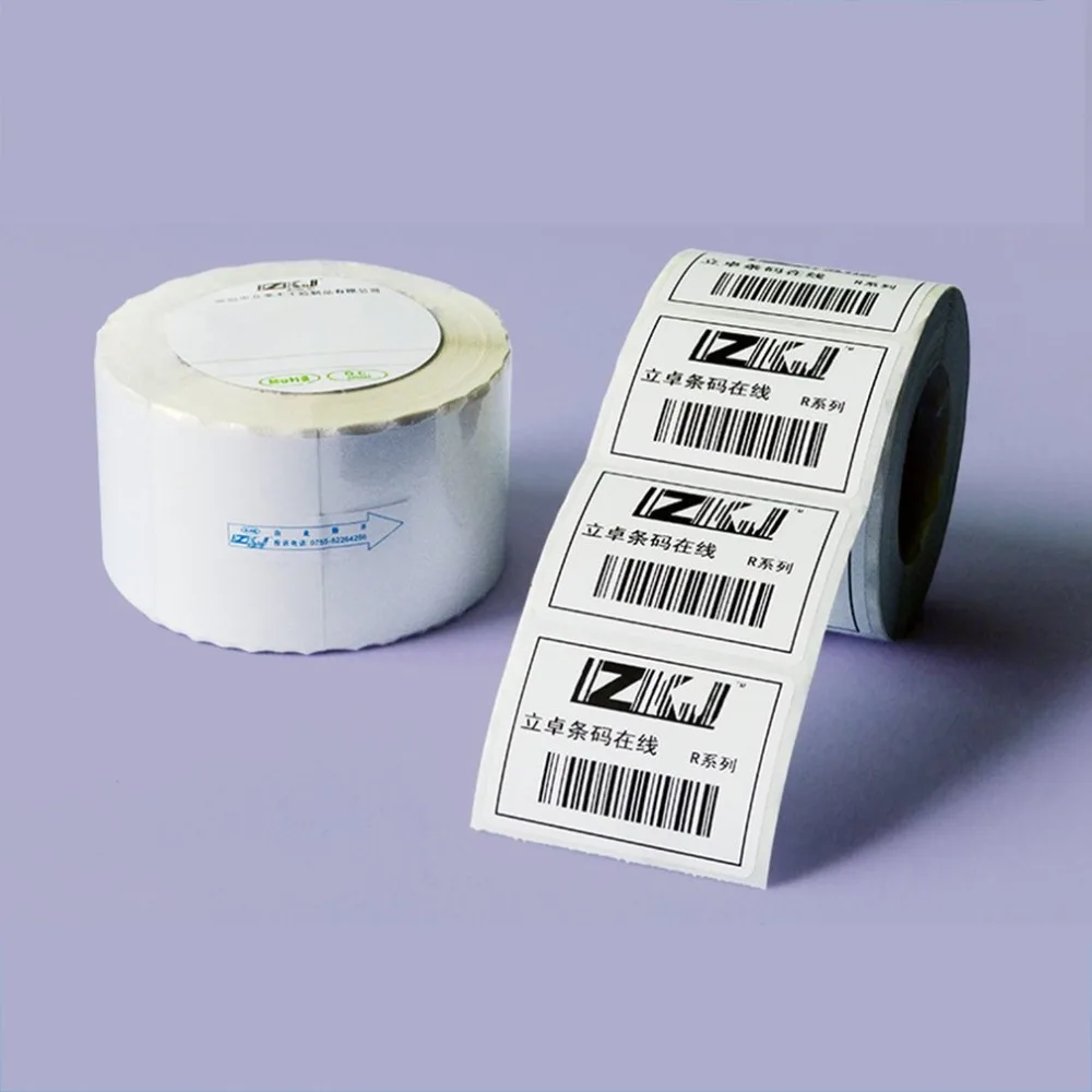

Thermal Label Paper Barcode Paper 80 * 45 * 500 Blank Thermal Label Labeled Paper Coated Adhesive Paper Label