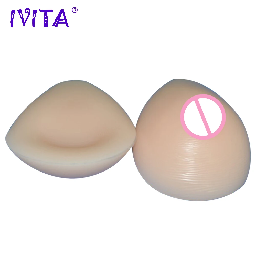 

IVITA 4600g Beige Water Drop Huge Silicone Breast Forms Fake Boobs For Performance Art Crossdresser Transgender Mastectomy Gift