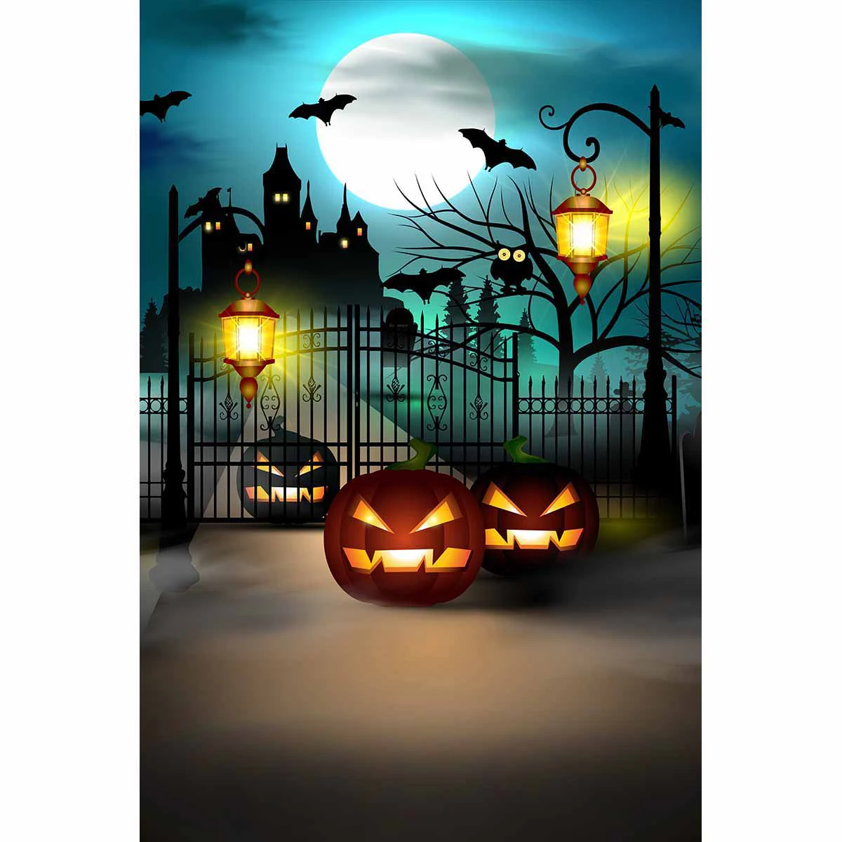 Halloween Photo Backdrop Pumpkin Lantern Spider Bat Haunted House Ghost Family Party Banner 7X5Ft Vinyl Studio Props Party Decorations Background for Halloween Booth Props Banner Halloween Photo Backdrop Pumpkin Lantern Spider Bat Haunted House Ghost Family Party Banner 7X5Ft Vinyl Studio Props Party Decorations Background for Halloween Booth Props Banner