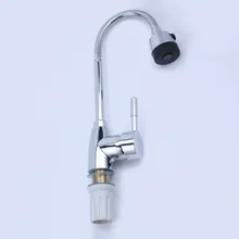 

HIGH QUALIITY Zinc Alloy 360 Degree Rotatable Hot Cold Mixer Tap Kitchen Wash Basin Faucet Single Handle