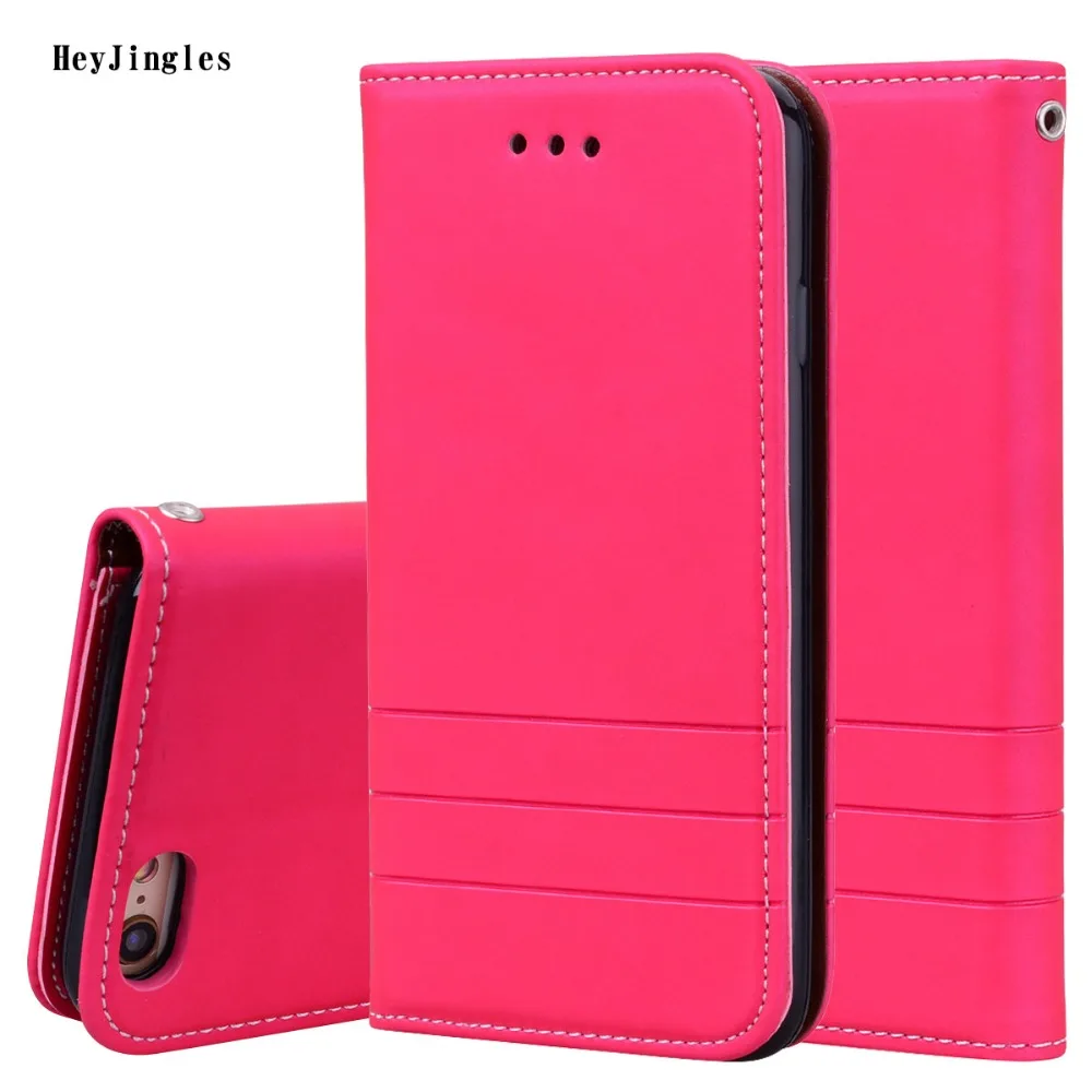 HeyJingles flip wallet leather case For Apple iPhone 6 pu leather case