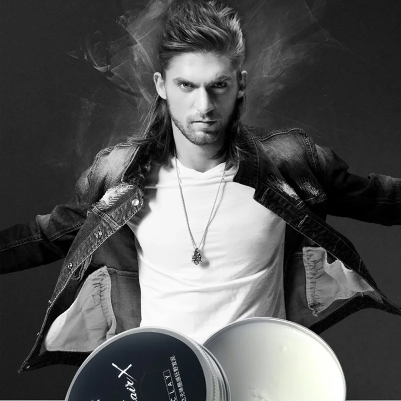 

Hot Fashion Matte Finished Hair Styling Clay Daily Use Mens Hair Clay High Strong Hold Low Shine Hair Styling Wax 50g