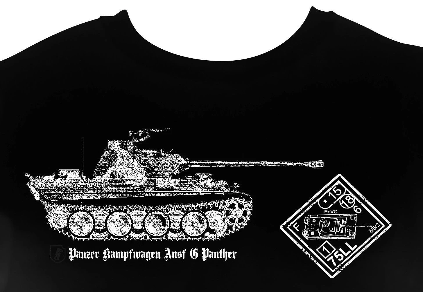 2019 ASL Advanced отряд лидер немецкая пантера майка футболка WWII Panzer FOW | Мужская одежда