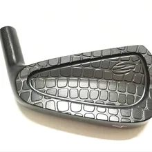 Zodia паук Железный набор черный Zodia паук Гольф кованые железные клюшки для гольфа 456789 P R/S Flex сталь/графит вал с крышкой головы