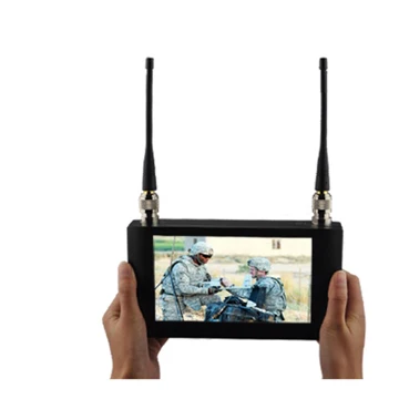 

Handheld Wireless Receiver 7'' Touch Screen COFDM Receiver Digital Video Receiver with 7 inch Monitor