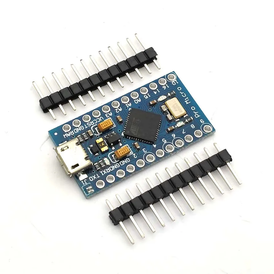 New Pro Micro for arduino ATmega32U4 5V/16MHz Module with 2 row pin ...