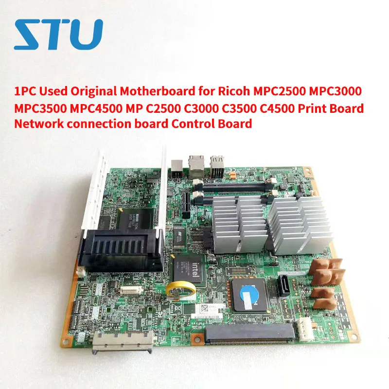 

1PC Used Original Motherboard for Ricoh MPC2500 MPC3000 MPC3500 MPC4500 MP C2500 C3000 C3500 C4500 Print Control Board