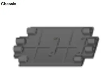 

HSP part 68003 Chassis For 1/18th RC Off-Road Crawler Kulak 94680