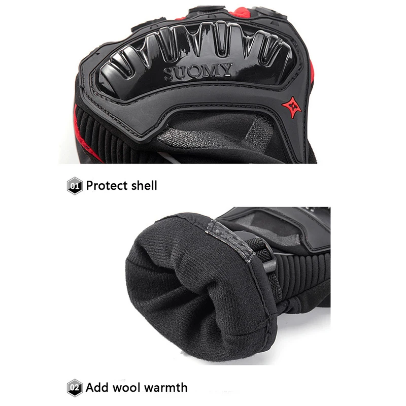 TDPRO мотоциклетные защитные перчатки с сенсорным экраном спортивные перчатки для мотокросса зимние и летние теплые перчатки мужские ветрозащитные мото Guantes