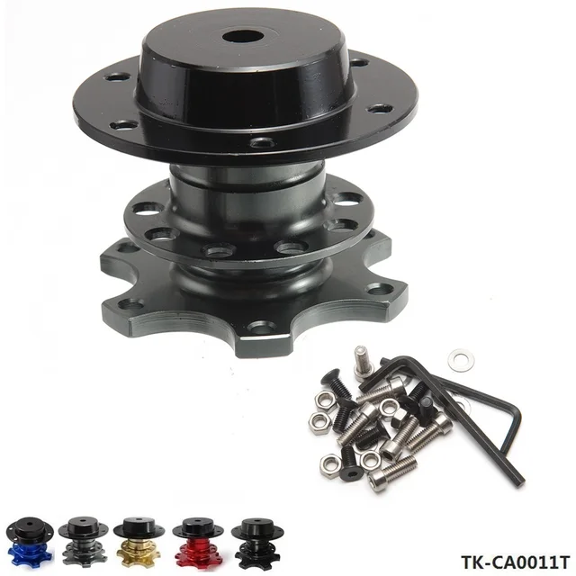 Universal Steering Wheel Snap Off Quick Release Hub Adapter Boss kit