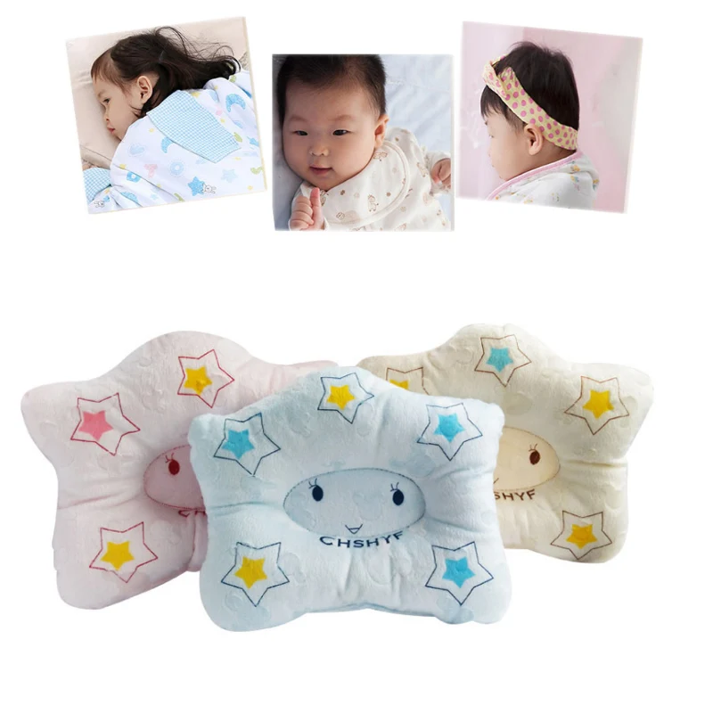 Newborn Shaping Pillow Soft Correct Position Star Pattern Prevent