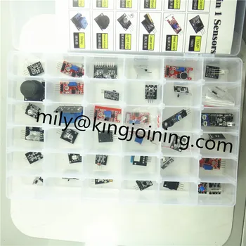 

1pcs KJ322 37 IN 1 SENSOR KITS FOR ARDUINO HIGH-QUALITY with plastic box