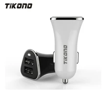 Tikono Универсальный двойной USB Автомобильное зарядное устройство адаптер для samsung iPhone Xiaomi huawei Быстрая зарядка мобильный телефон адаптер Автомобильное зарядное устройство T