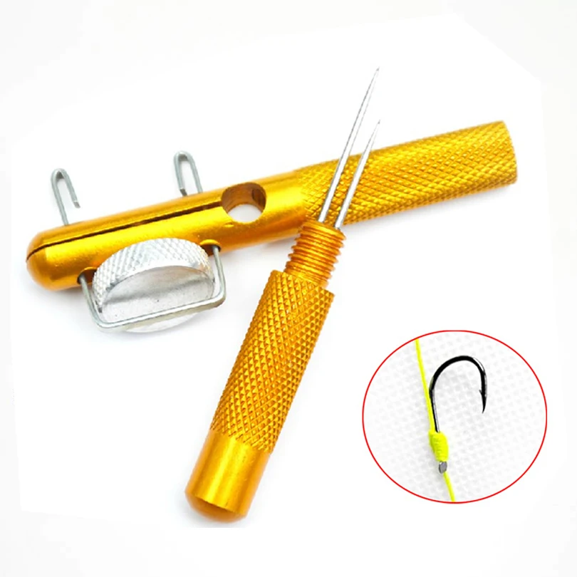 fish hook knot tool