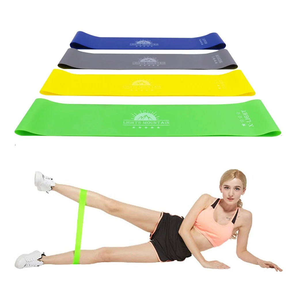Elastic Resistance Bands Workout Rubber Loops Latex Booty Mini Workout Band font b Fitness b font