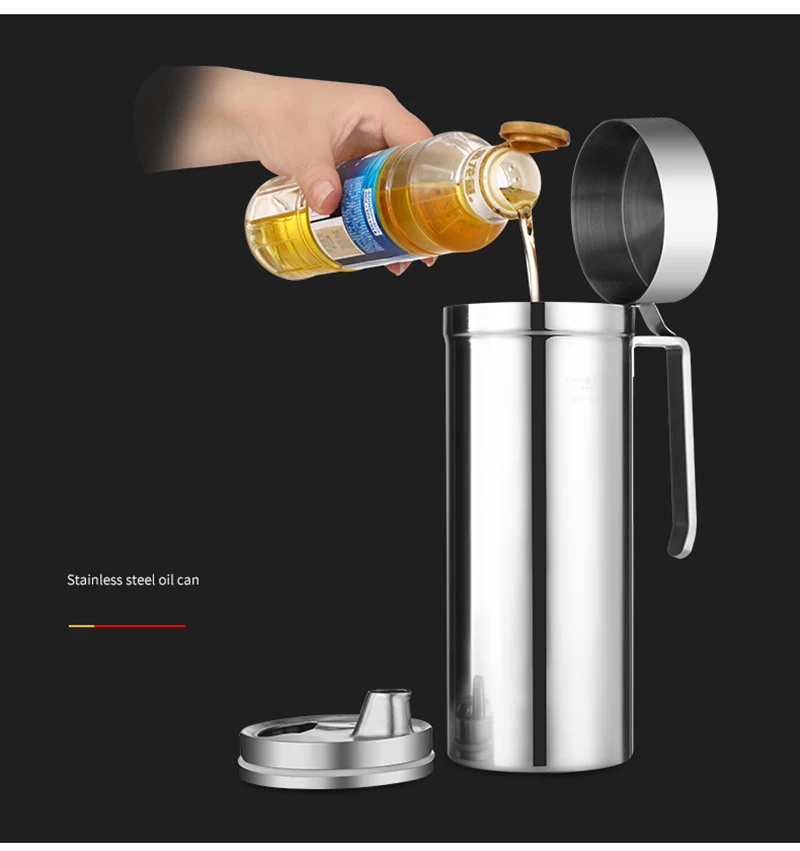 304 stainless steel oil can18
