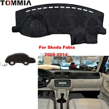 Крышка приборной панели Tommy коврик для автомобиля солнцезащитный козырек анти-УФ покрытие для приборной панели коврик для приборной панели автомобиля для Skoda Fabia 2008