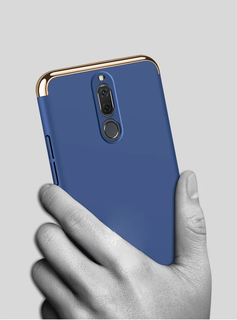 Матовый чехол 3 в 1 для Huawei Nova 2i жесткий поликарбонатный матовый телефона с