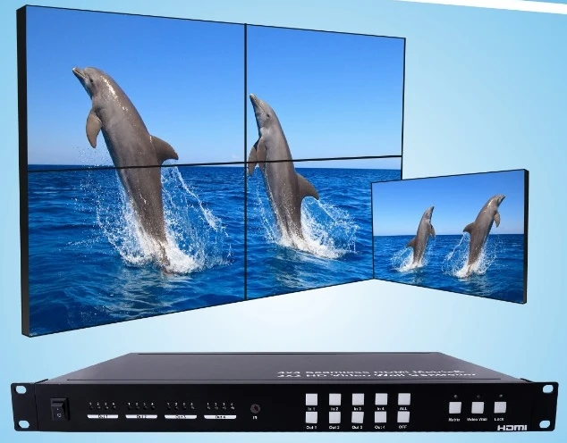 Заводская хорошая цена Full HD 55 ''3,5 мм супер узкий ободок 2x2 ЖК-дисплей видео стеновые панели ЖК-дисплей