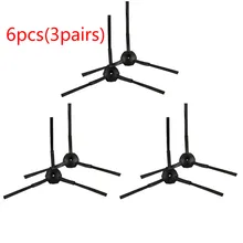 Acessórios para aspirador panda x500, gutendência joy90/fun 110, 6 peças ecovacs escovas laterais cr120 cen540,