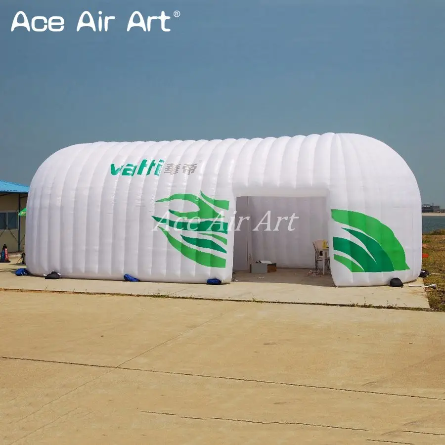 

2019 Newest Portable Inflatable White Dome Yoga Tent,huge inflatable pod tent inflatable yoga tent