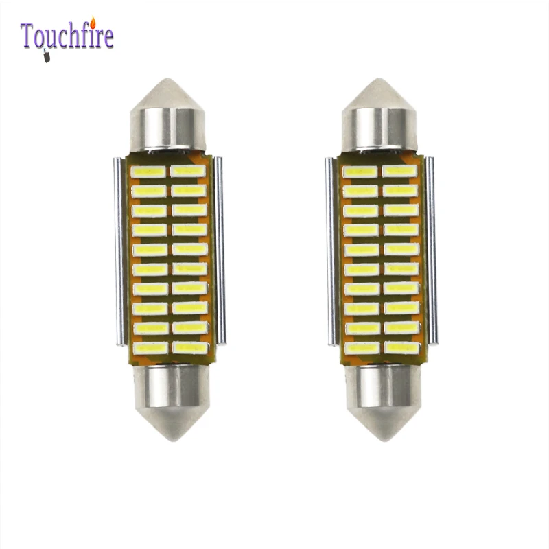 2 шт. C5W гирлянда 31 мм 36 39 41 светодиодный led Canbus автомобильная лампа без ошибок авто