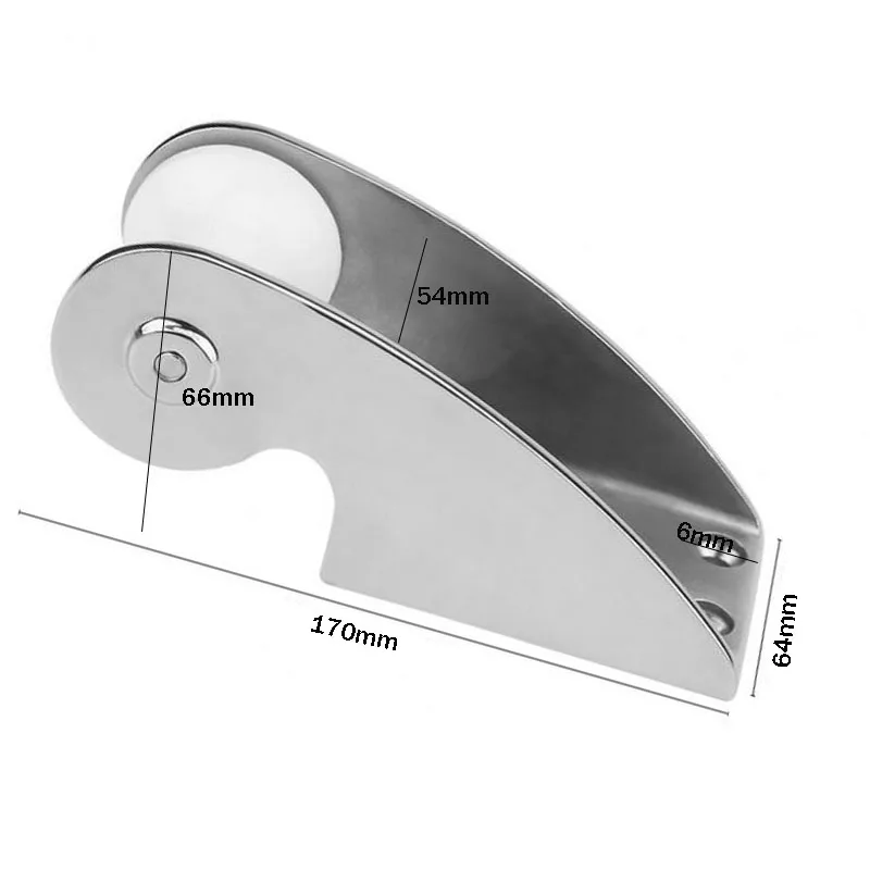 Фиксированный якорь лук лодка с якорем морская яхта 316 нержавеющая сталь, каучук роликовый Кронштейн