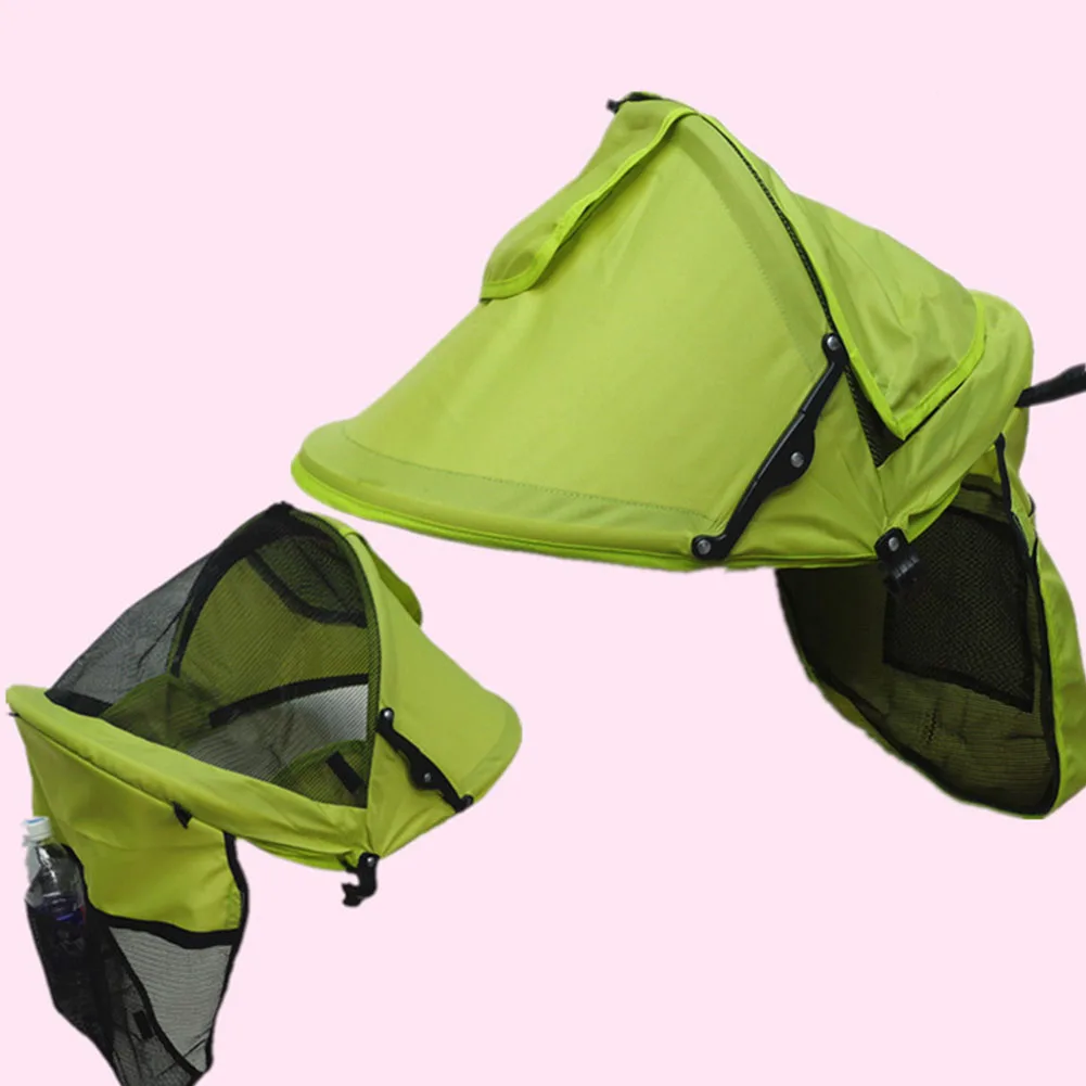 

Canopy Foldable Multipurpose Oxford Front Hatching Warm With Bag Accessories Windproof Baby Adjustable Cover Stroller Sunshades