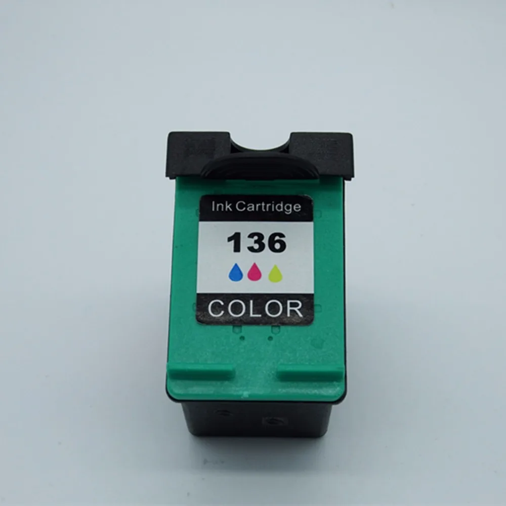 Восстановленные картриджи для HP136 XL 136XL HP136XL Officejet 6213 Deskjet 5443 D4163 Photosmart 2573 C3183 D5163|ink