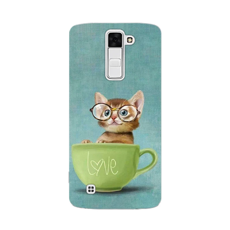 CBM CROWNPRO для Fundas LG K8 чехол для LG K 8 K350N K350E телефон ТПУ силиконовый чехол для LG K8 LTE K350 задняя крышка протектор - Цвет: CBM