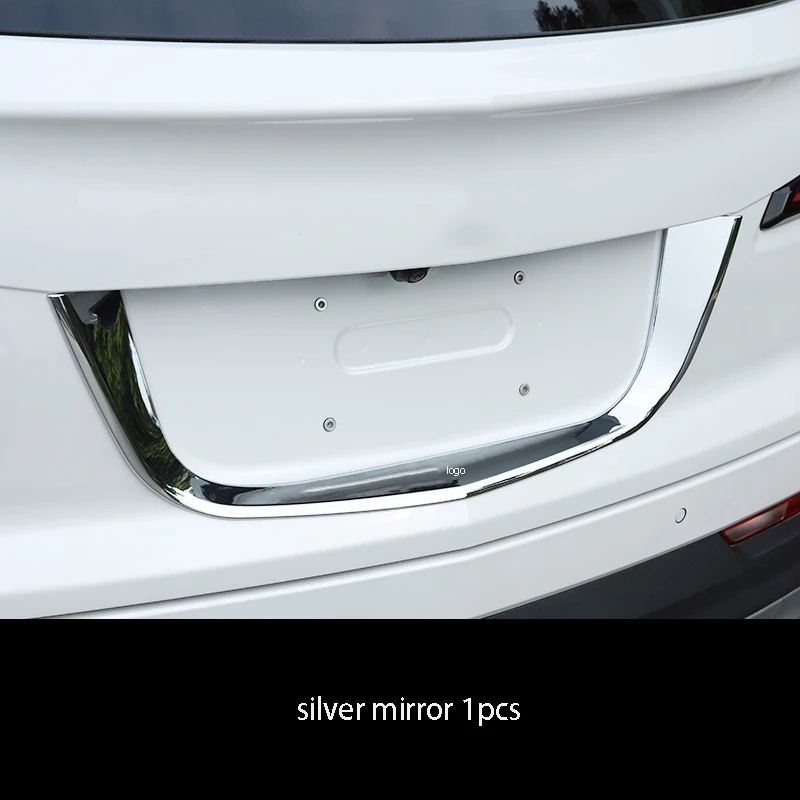 mirror 1pcs Специальная камера заднего номерного знака декоративные рама, окно туловища U-образный отделка фитинги для Cadillac XT4 - Цвет: mirror 1pcs