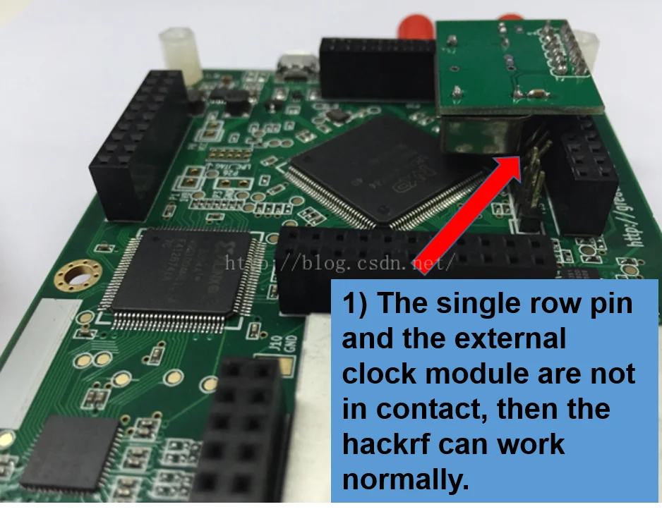 Внешний Высокоточный модуль часов TCXO PPM0.1 для HackRF