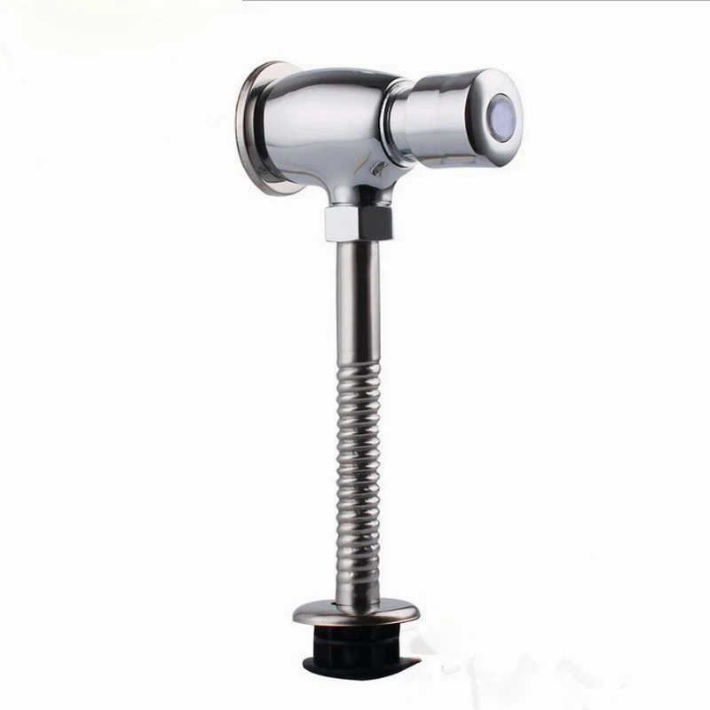 Высокое качество Туалет латунь Кнопка писсуар сливной клапан с хром ванной задержки мочи клапан