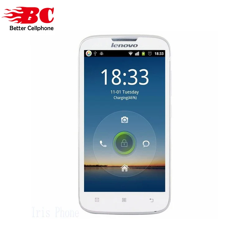 Новый оригинальный lenovo A560 Snapdragon MSM8212 quad core Android 4 3 5 0 дюймов 512 МБ Оперативная