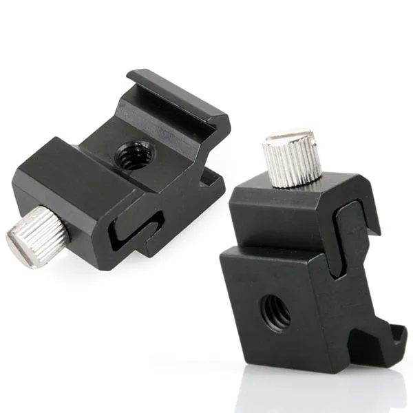 

10PCS Flash Bracket Cold Shoe Hot Shoe Mount to 1/4 Thread Screw Mount Adapter Adjustable Holder Camera Lovers